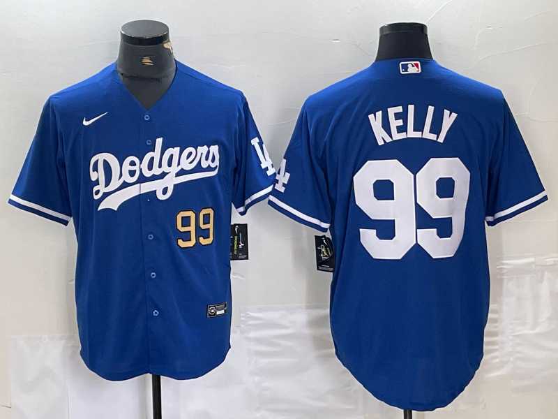 Mens Los Angeles Dodgers #99 Joe Kelly Number Blue Stitched Cool Base Nike Jersey,We sell and wholesale Mens Los Angeles Dodgers #99 Joe Kelly Number Blue Stitched Cool Base Nike Jersey on line form chian!